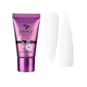 DNKa Аcryl Gel, 30 ml №0001 Glass (tube)